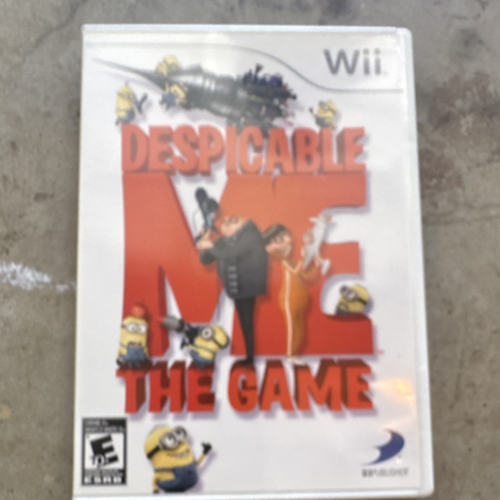 D3 Publisher Despicable Me: The Game Nintendo Wii Manual E10+ Action 2010