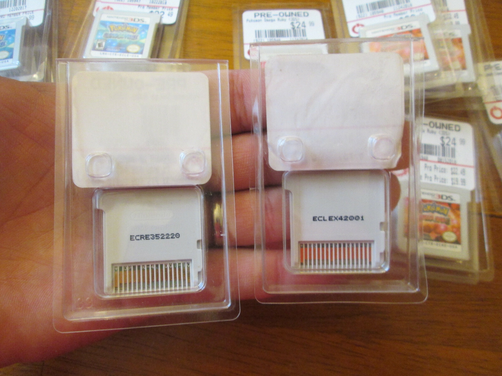 Pokemon: Alpha Sapphire & Omega Ruby Nintendo 3DS LOT AUTHENTIC ONLY CARTRIDGE