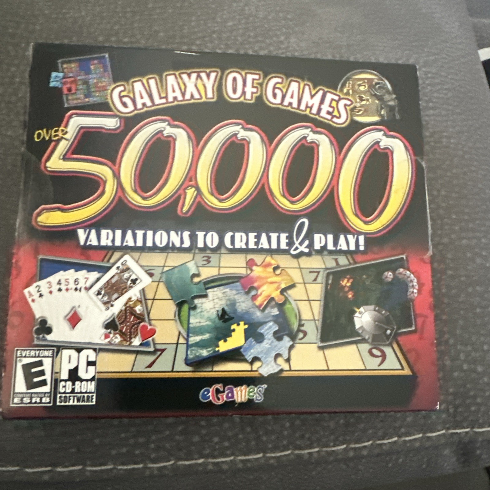 Galaxy of Games 50,000 (PC, 2008) Variations To Create & Plays U20