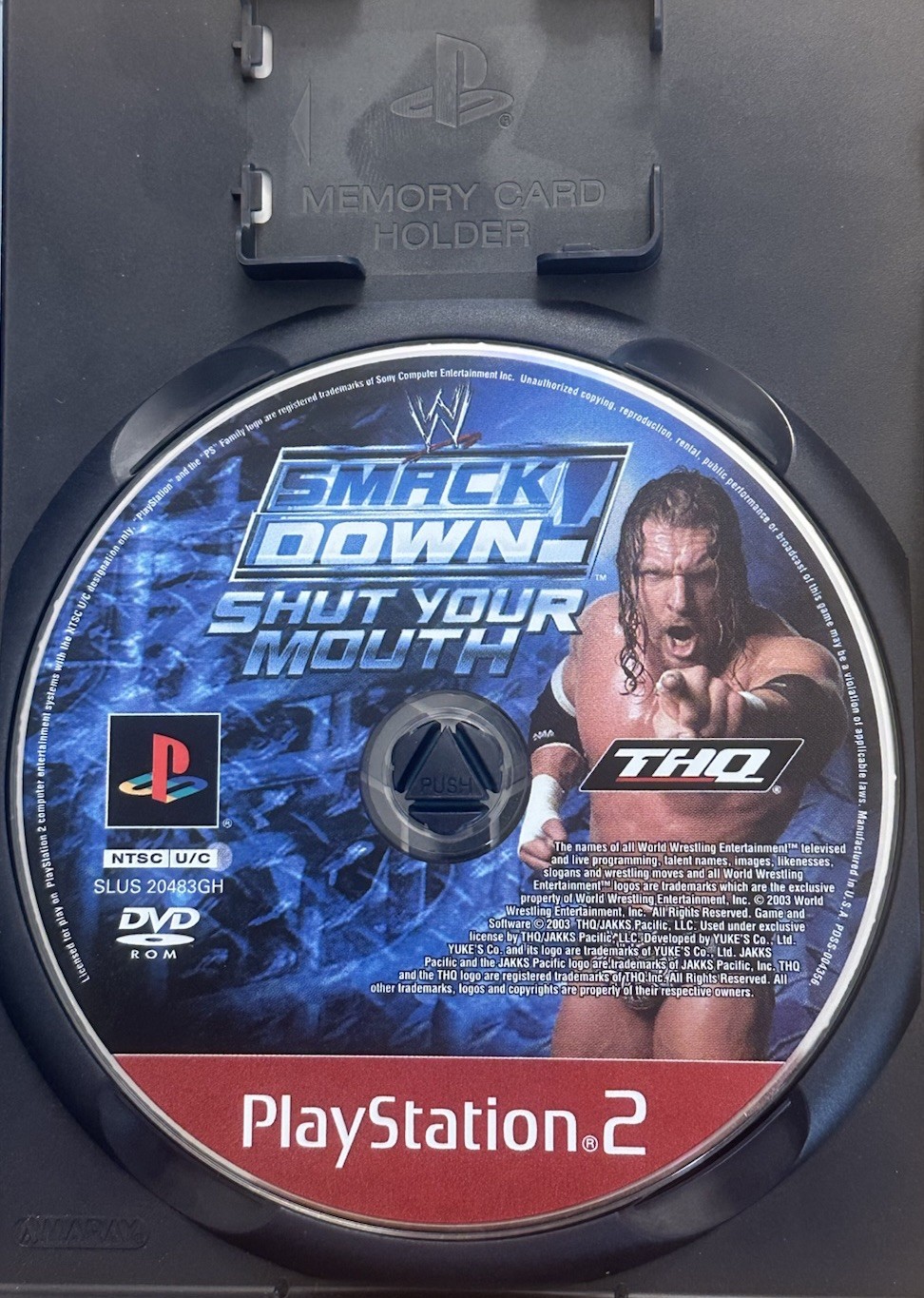 2003 WWE Smackdown Shut Your Mouth – Sony Playstation 2 PS2 Complete