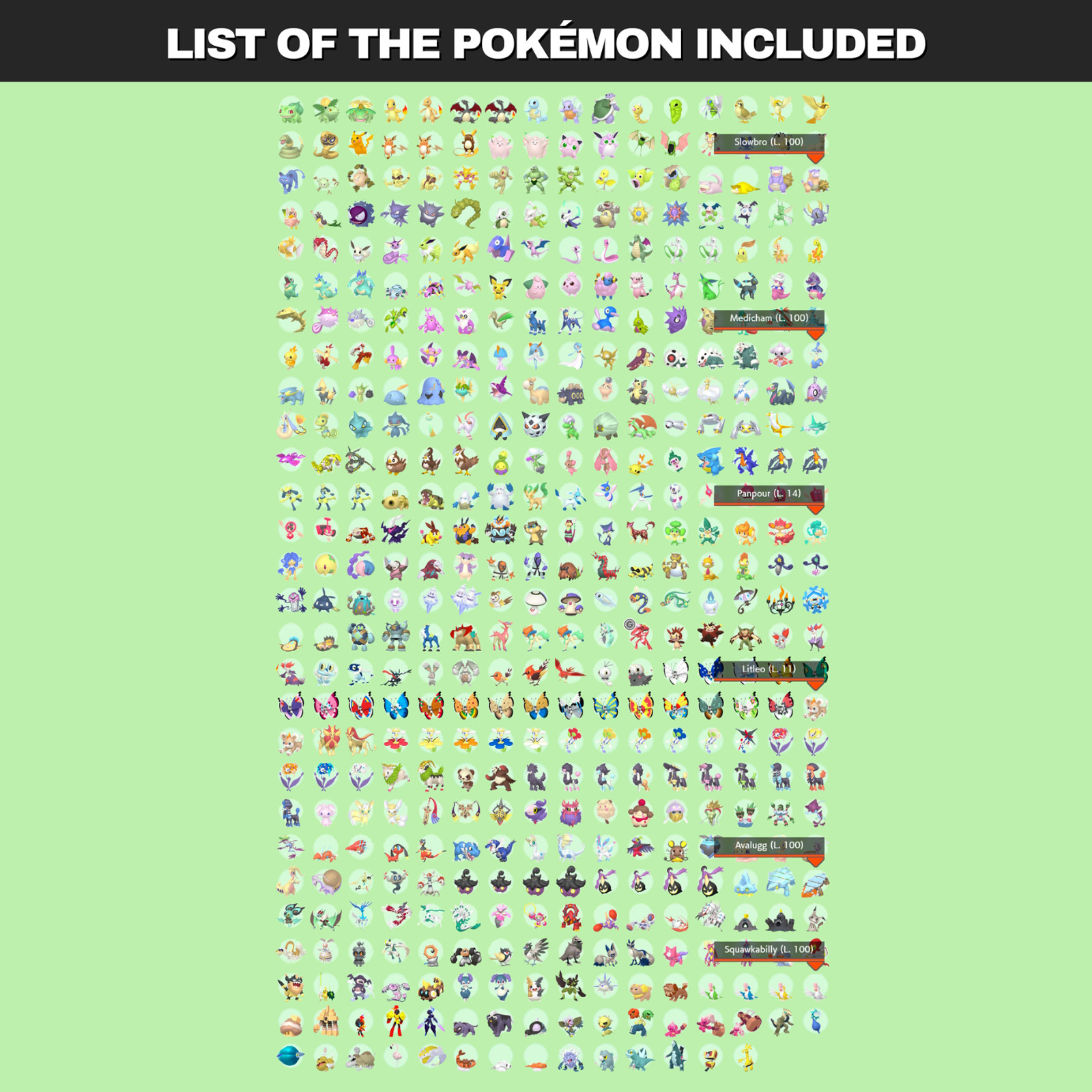 Legends Pokémon Z-A Complete Shiny Living Dex & Strategy Guide ZA Z A Pokedex IV