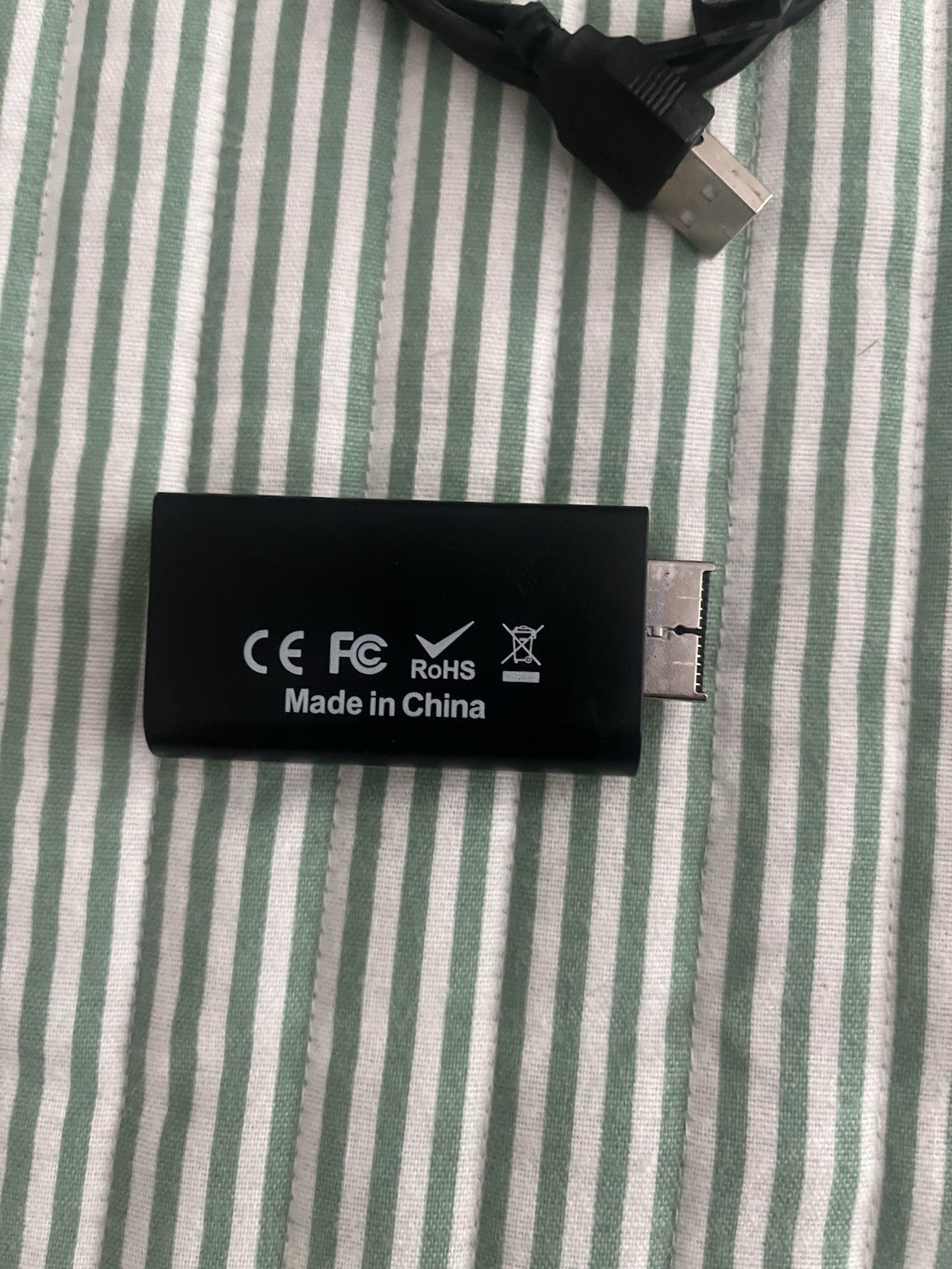 PlayStation 2 HDMI Video Converter Adapter with Cord Tested Working