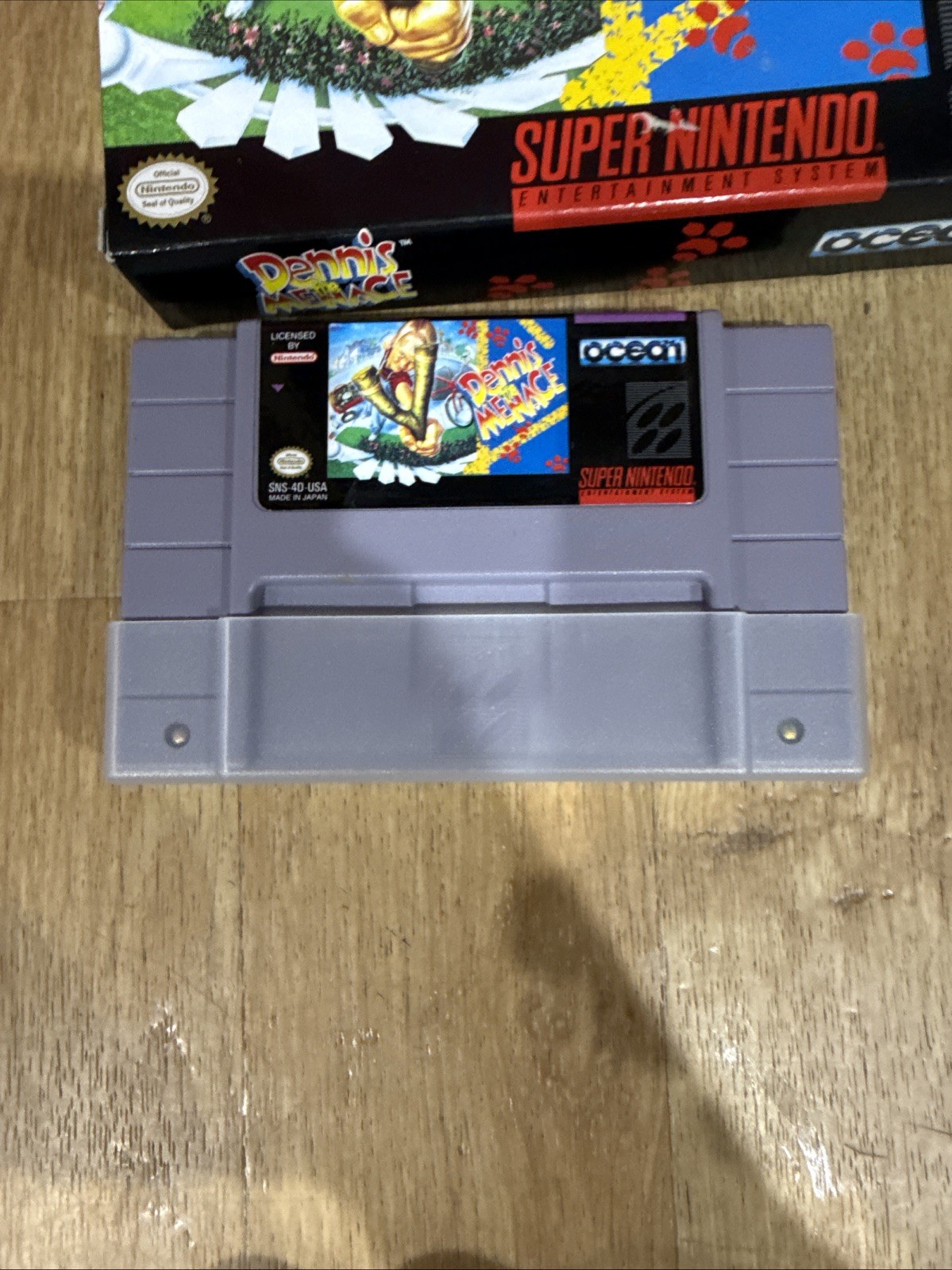 Dennis The Menace (Super Nintendo Entertainment System, 1993) Complete