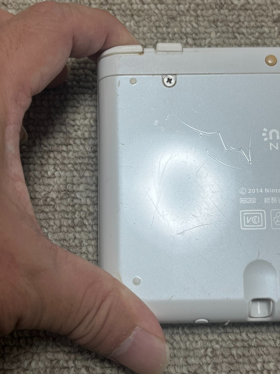 New 3DS LL XL Pearl White Japan Nintendo Console region Japanese B910