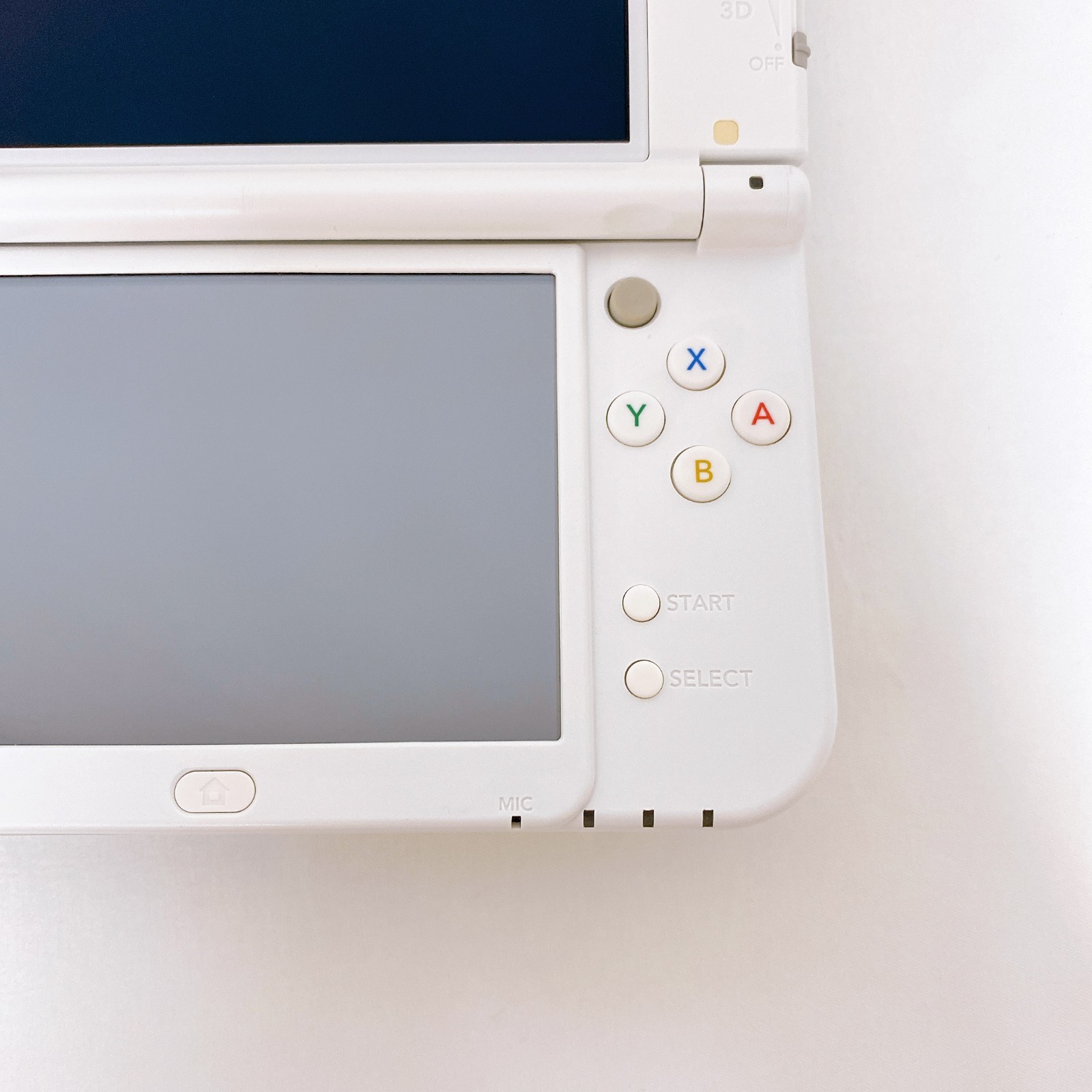 【Dual IPS】 New Nintendo 3DS XL LL Pearl White Stylus Japan Tested Working Rank S