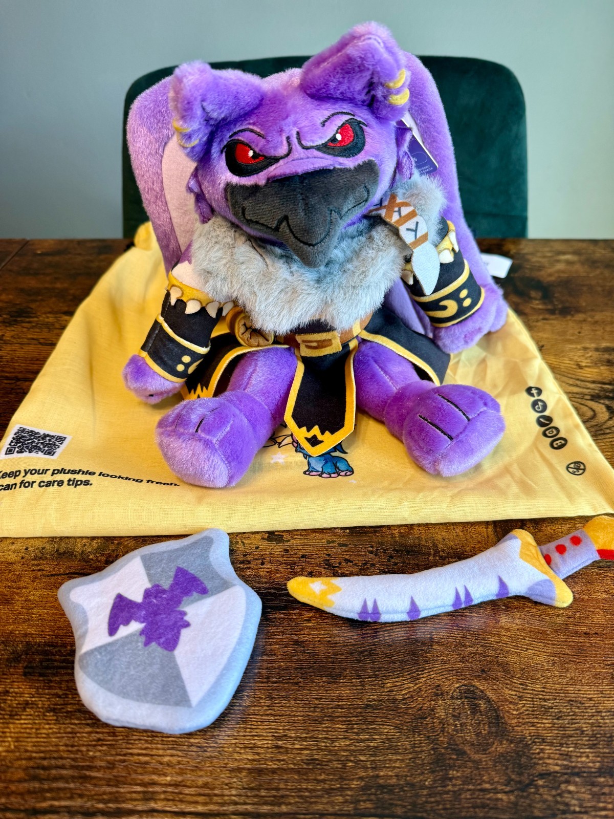 Makeship Neopets Lord Kass Plush With Code LE 1111 BNWT