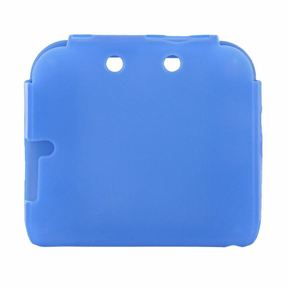 2PCS Silicone Gel Rubber Cases Cover Skin for Nintendo 2DS Game Controller