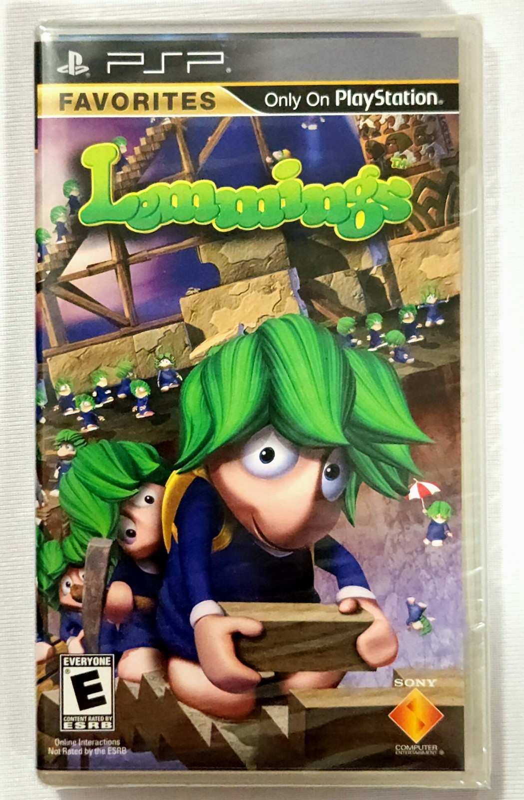 Lemmings Sony PSP 2006 Brand New Factory Sealed