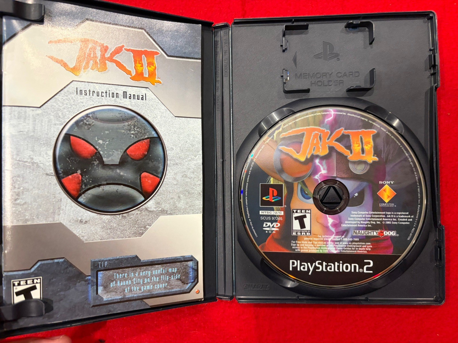 Jak II (Sony PlayStation 2, 2003) CIB CLEANED, Tested