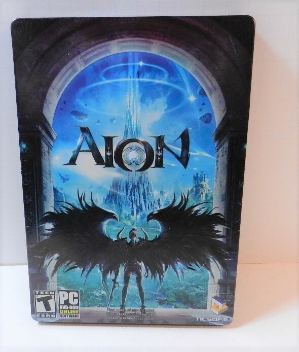 Game Aion The Tower of Eternity PC 2009 with Metal Case Collectors Version