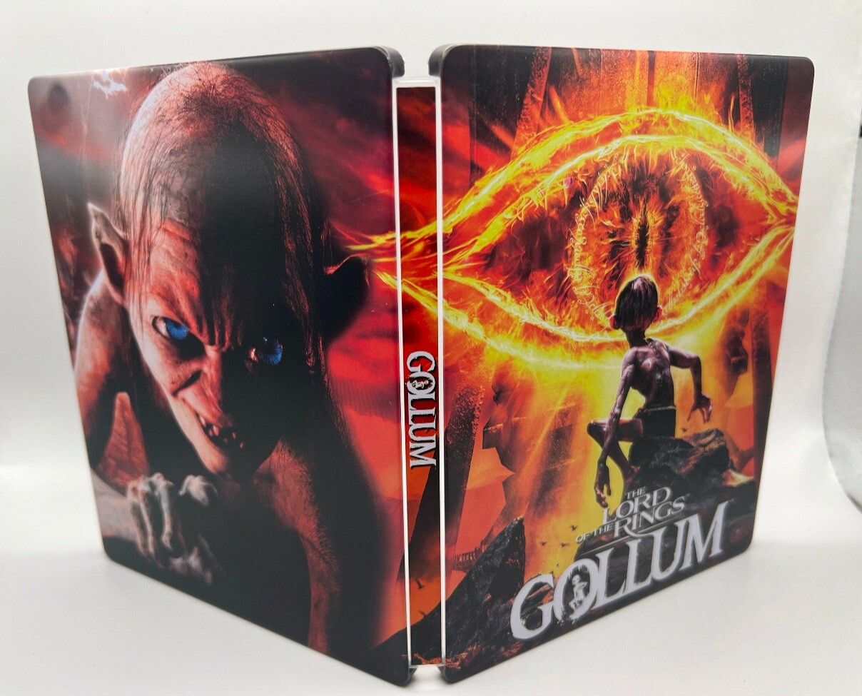 The Lord of Rings Gollum Custom made G2 Steelbook Case PS4/PS5/Xbox (No Game)