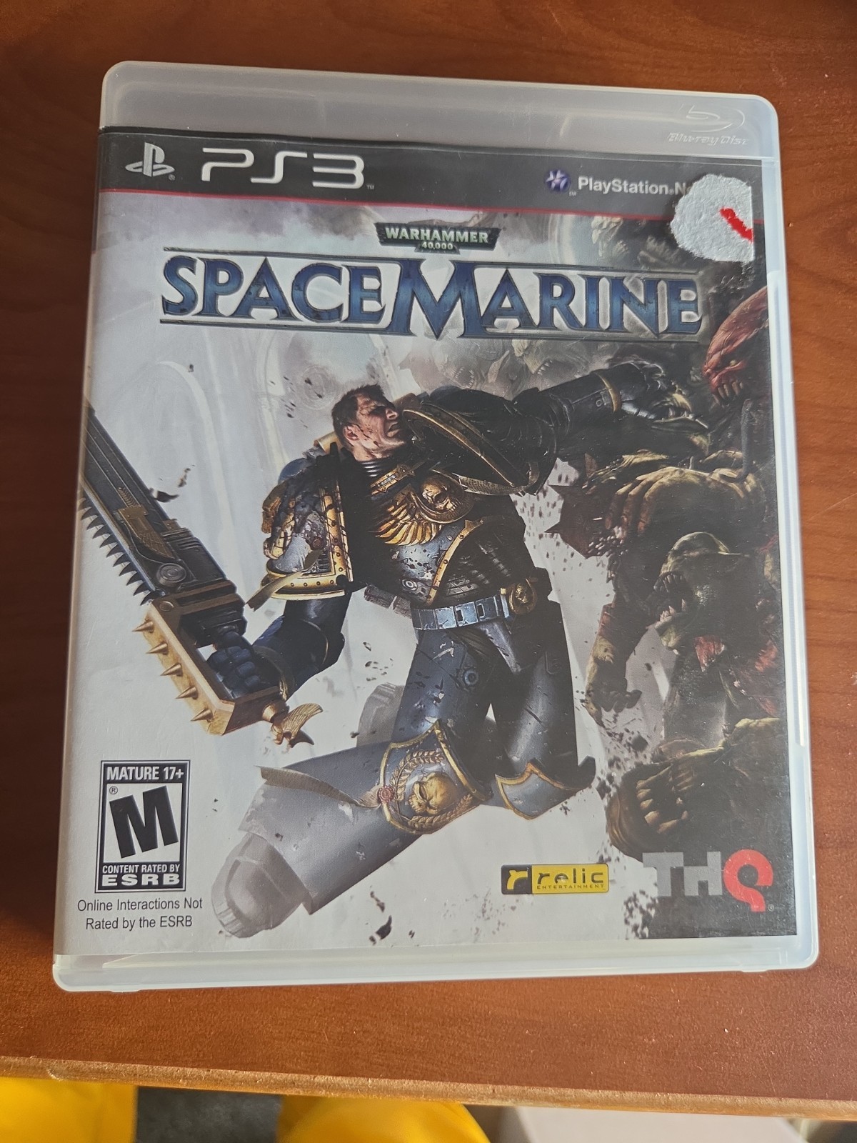Warhammer 40,000: Space Marine (Sony PlayStation 3, 2011)