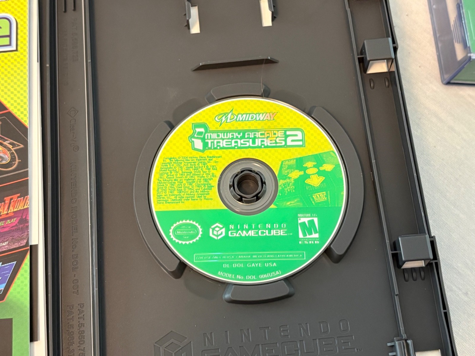 Midway Arcade Treasures 1 & 2 (Nintendo GameCube) CIB w/ Reg Cards – Minty Cond