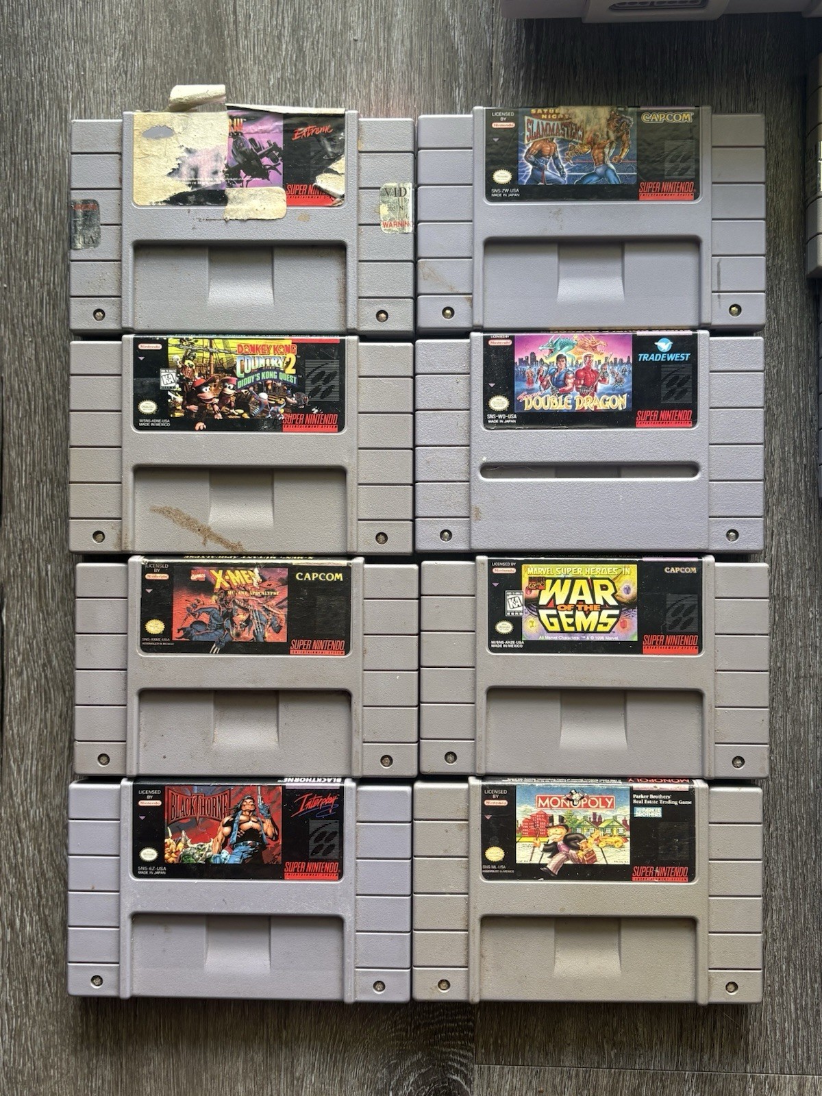 Super Nintendo Console + 20+ Original Games Bundle Zelda, Mario All-Stars READ