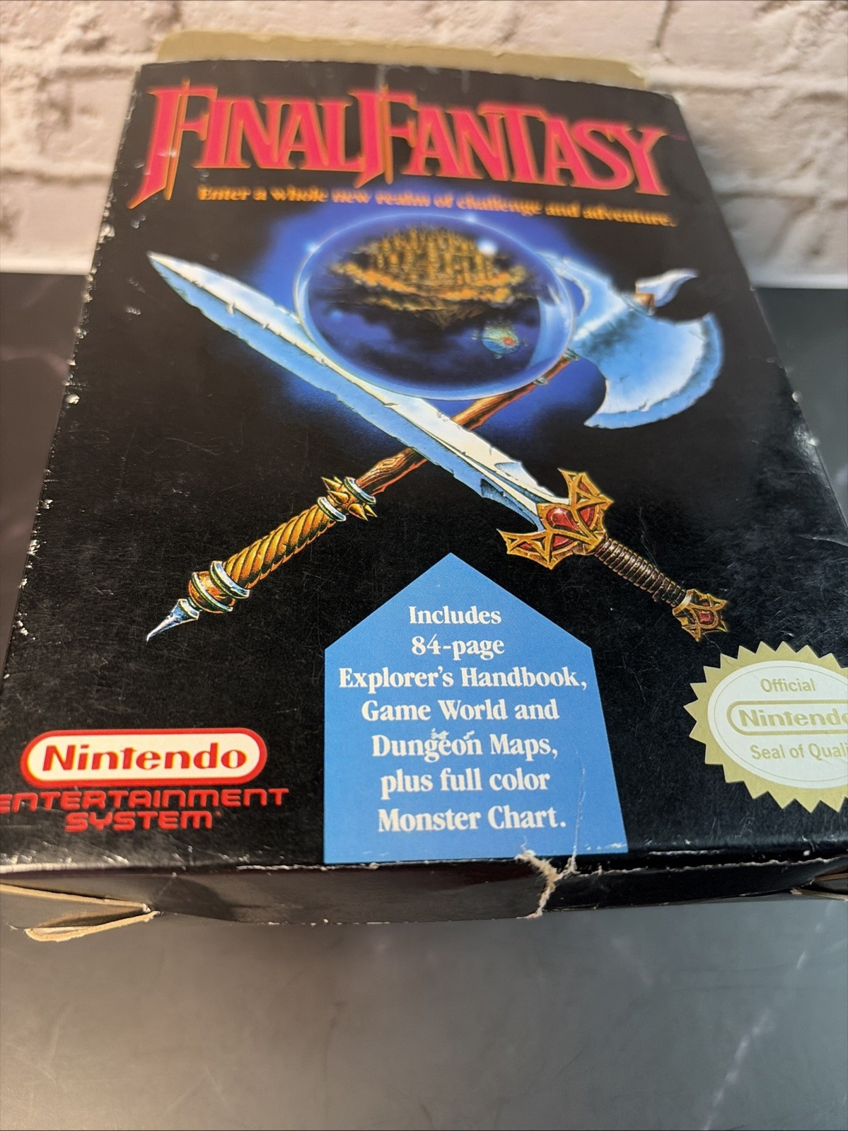 NES Nintendo – Final Fantasy (OG) – CIB & Both Maps -T&W – Everything is OEM