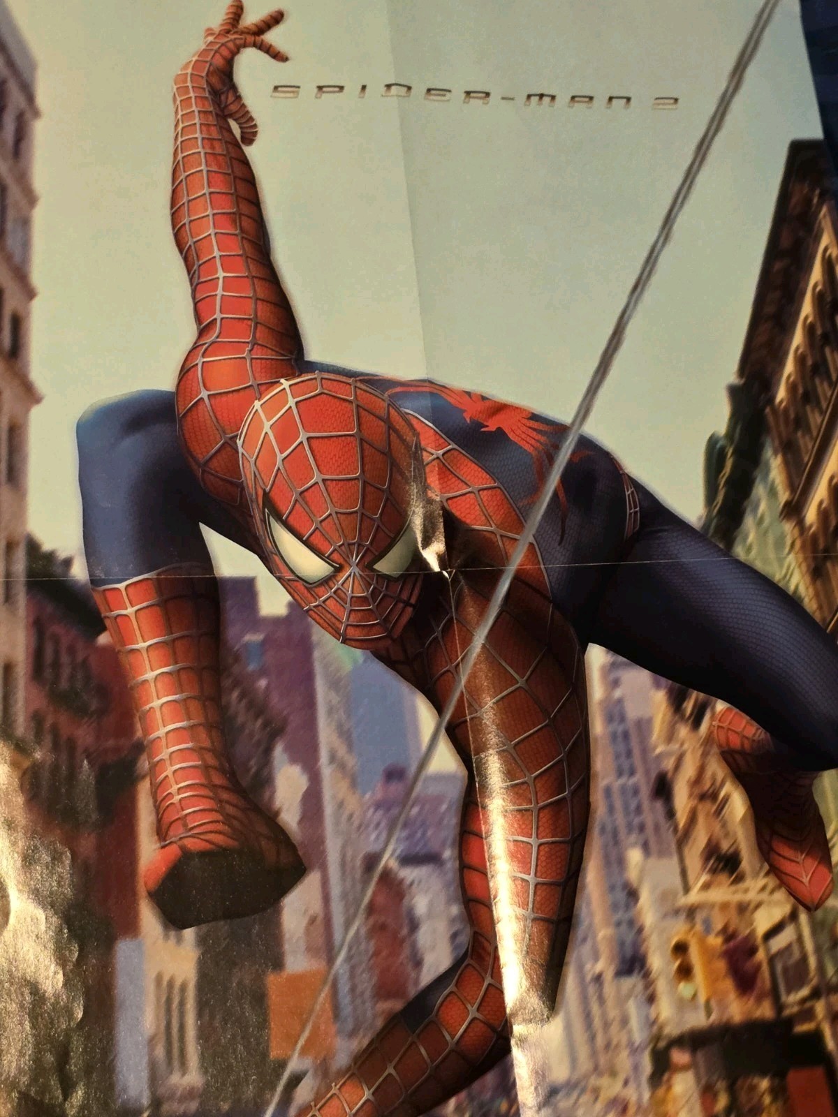 Spider-Man 2 2004 Double Sided EGM Promo Poster Video Game Movie Marvel