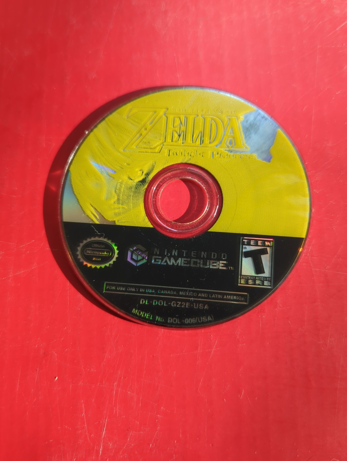 The Legend of Zelda Twilight Princess Nintendo GameCube 2006 Disc Only. Tested