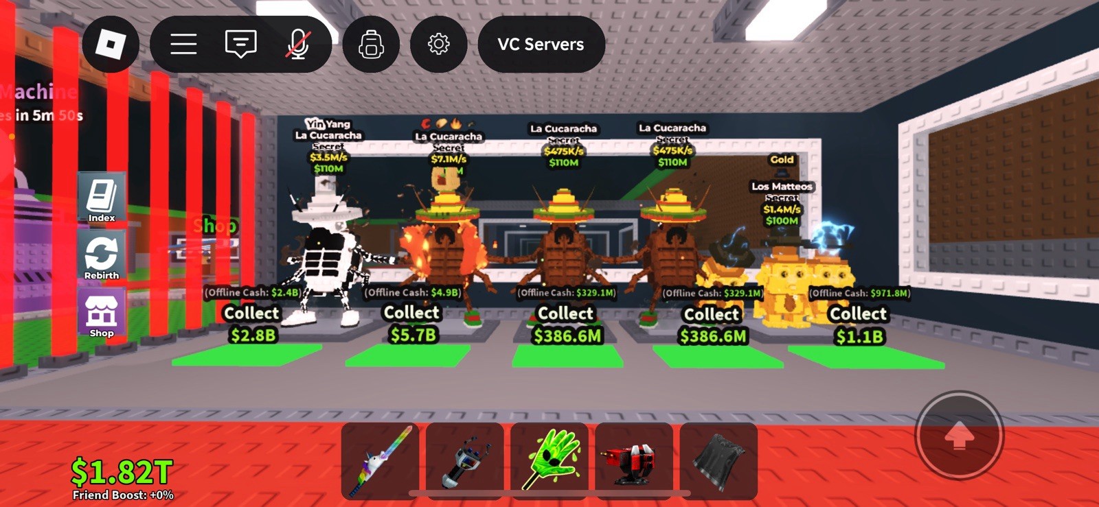 Steal a Brainrot 10 Secret Brainrots