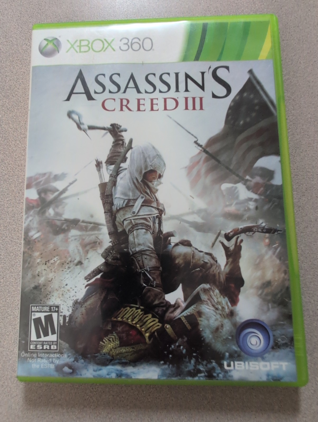 Assassin’s Creed III 3 Complete In Box For Xbox 360 Tested CIB