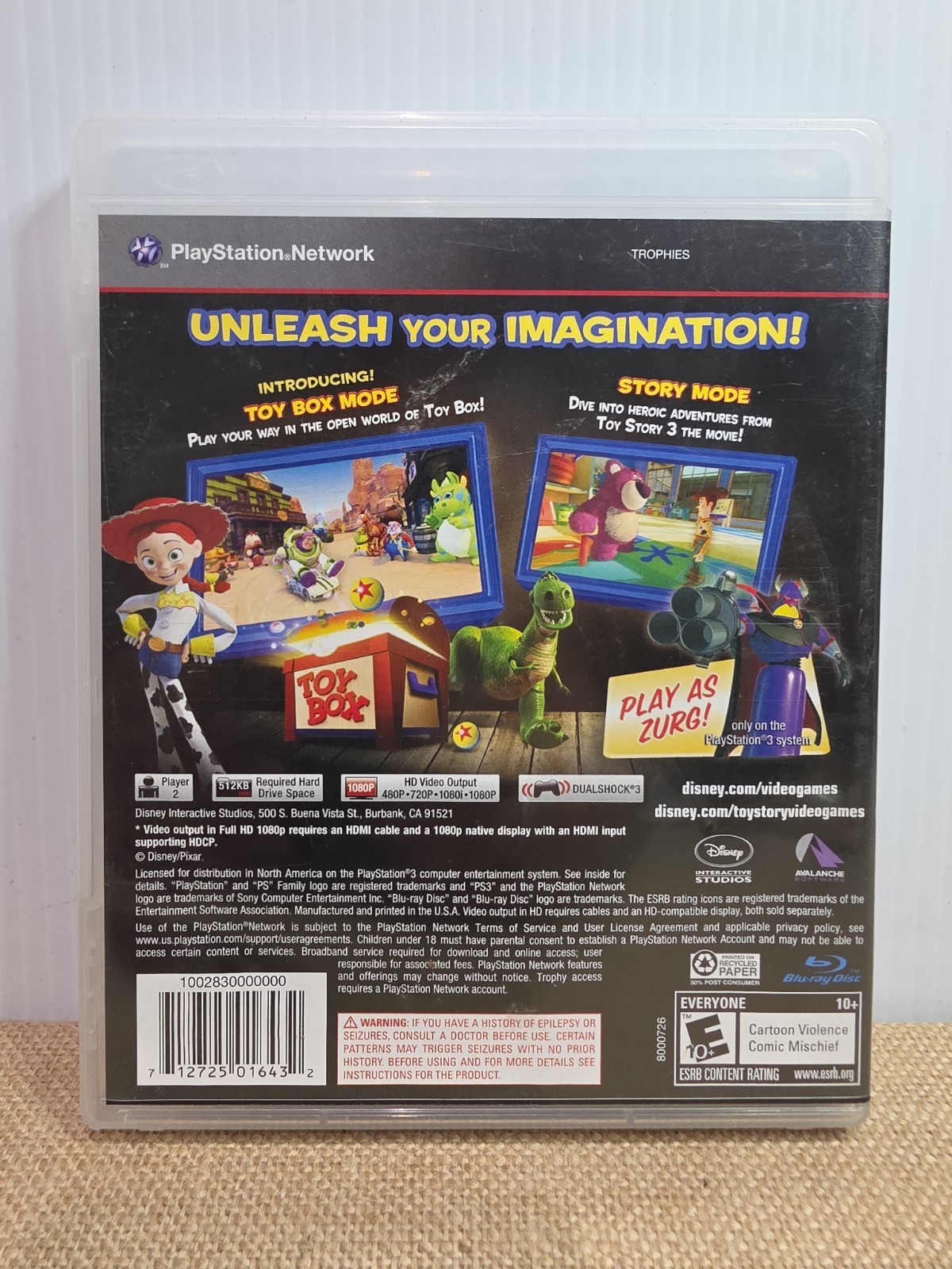 Toy Story 3 – Sony PlayStation 3