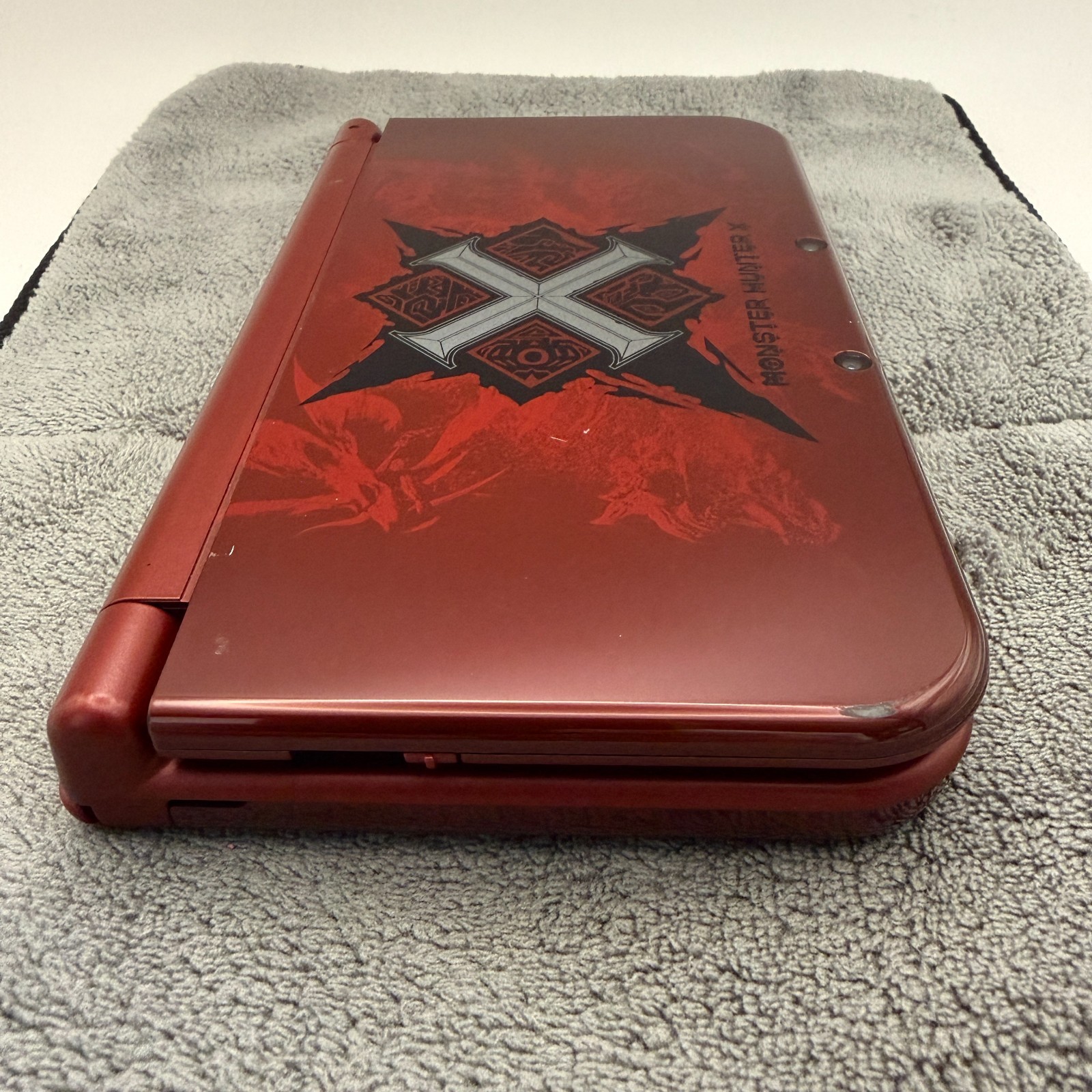【Excellent】New Nintendo 3DS LL XL Limited Editions Monster Hunter Cross IPS
