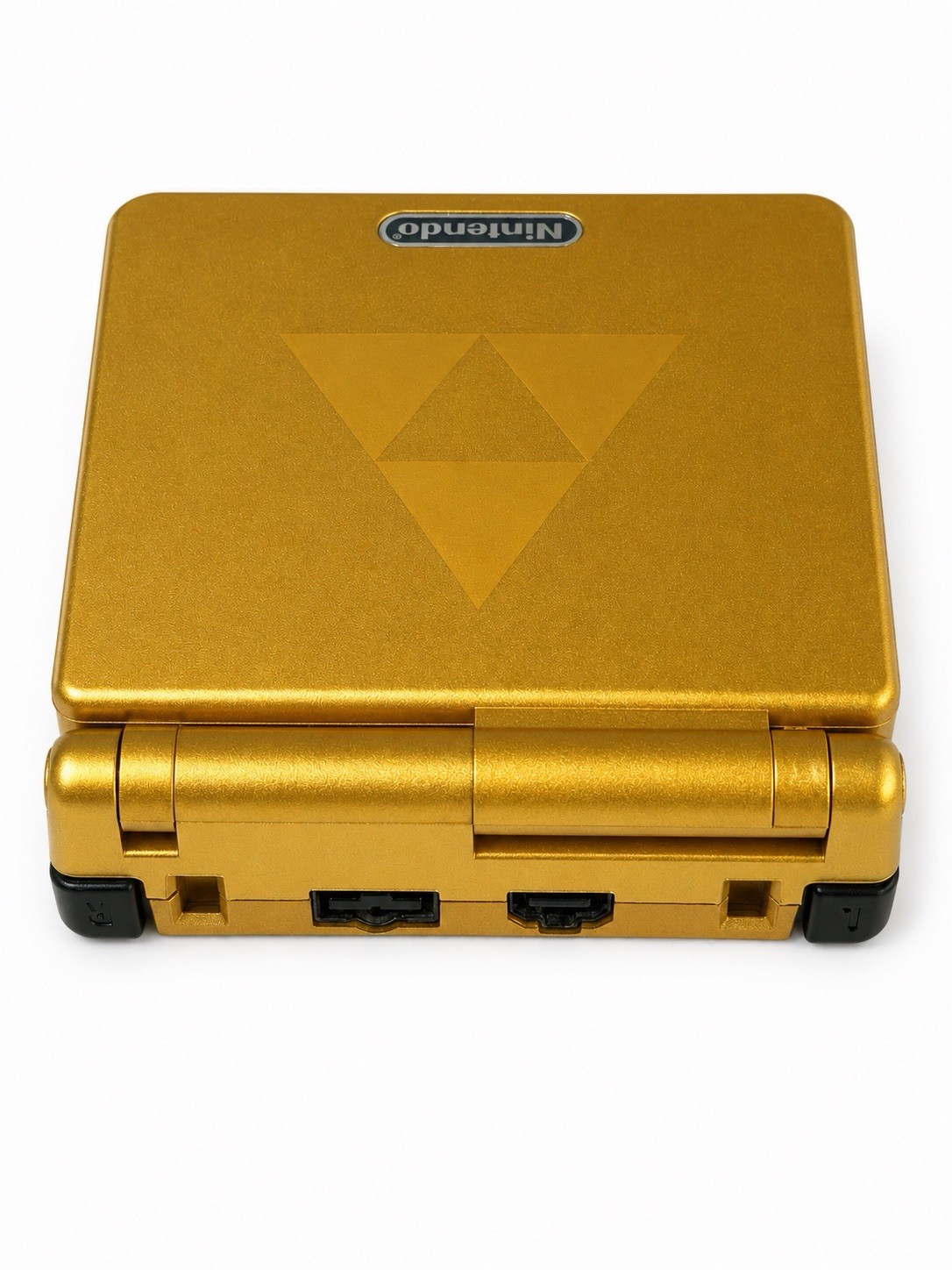 Nintendo Game Boy Advance SP Zelda Gold Triforce GBA SP IPS V2 Backlit Screen