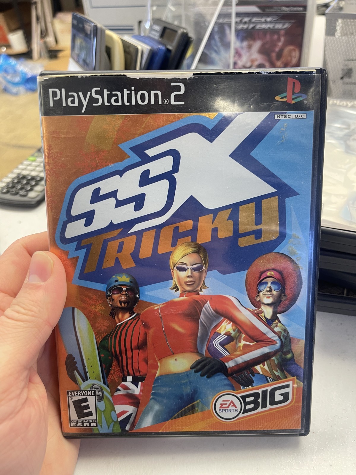 SSX Tricky PS2 Manual Included , CIB 2001