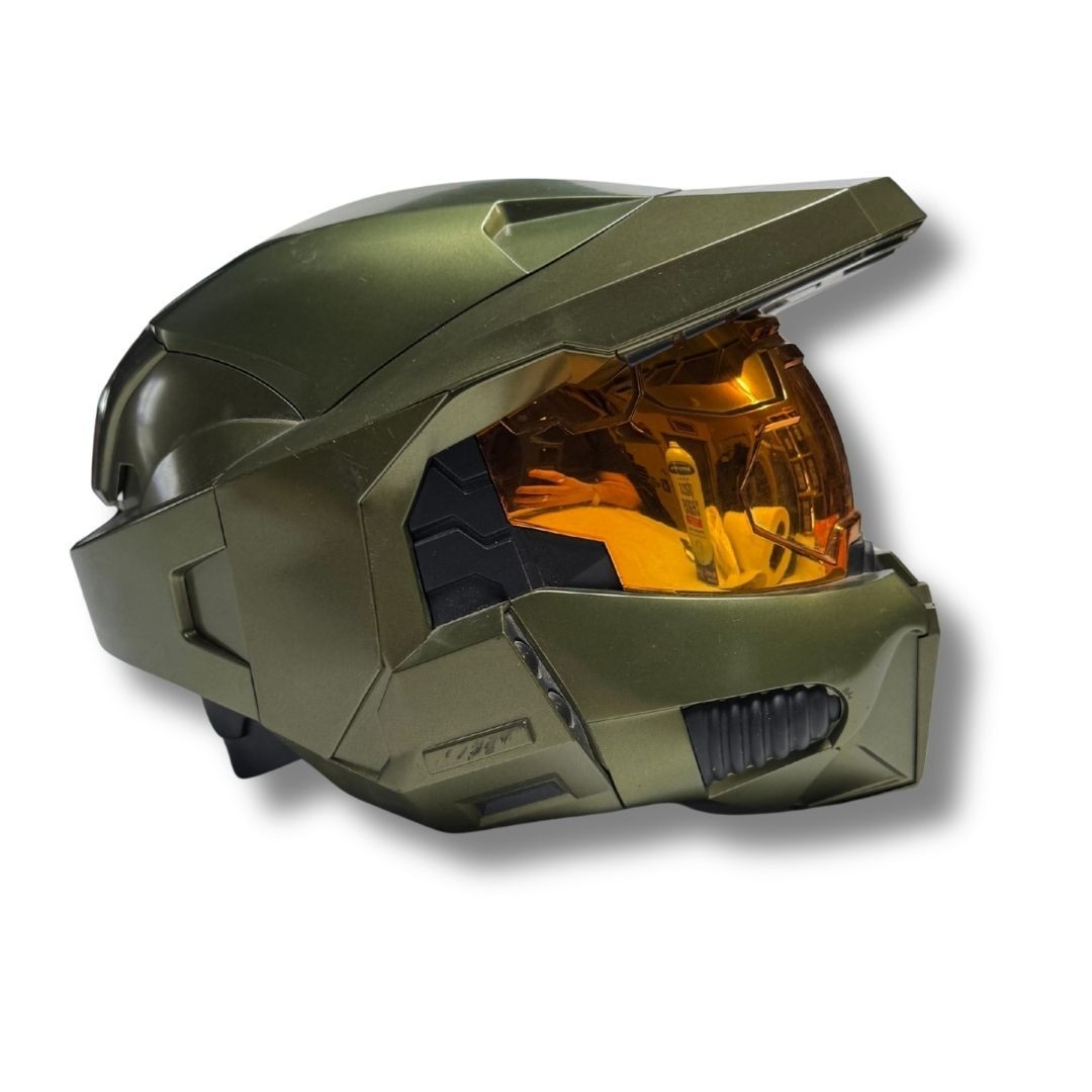 Halo 3 Legendary Edition Master Chief Helmet Display Video Games NO Base