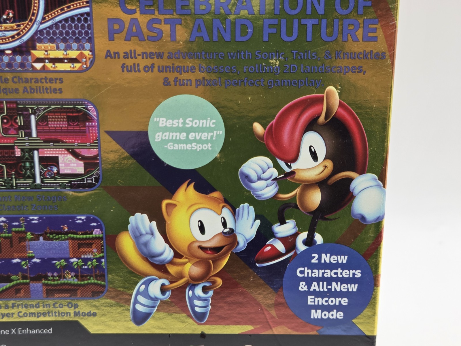SEALED Sonic Mania Plus (Xbox One, 2018) Brand New w/ Art Book
