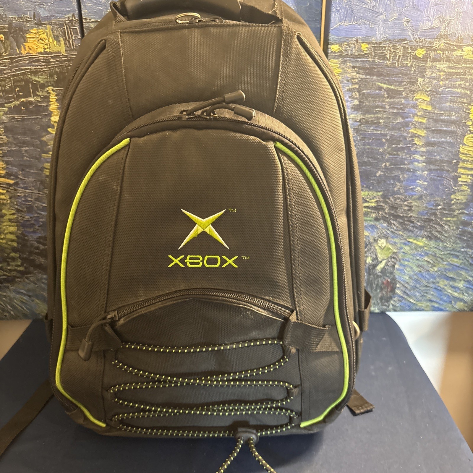Original Microsoft Xbox Padded Videogame Console Travel Backpack Vintage
