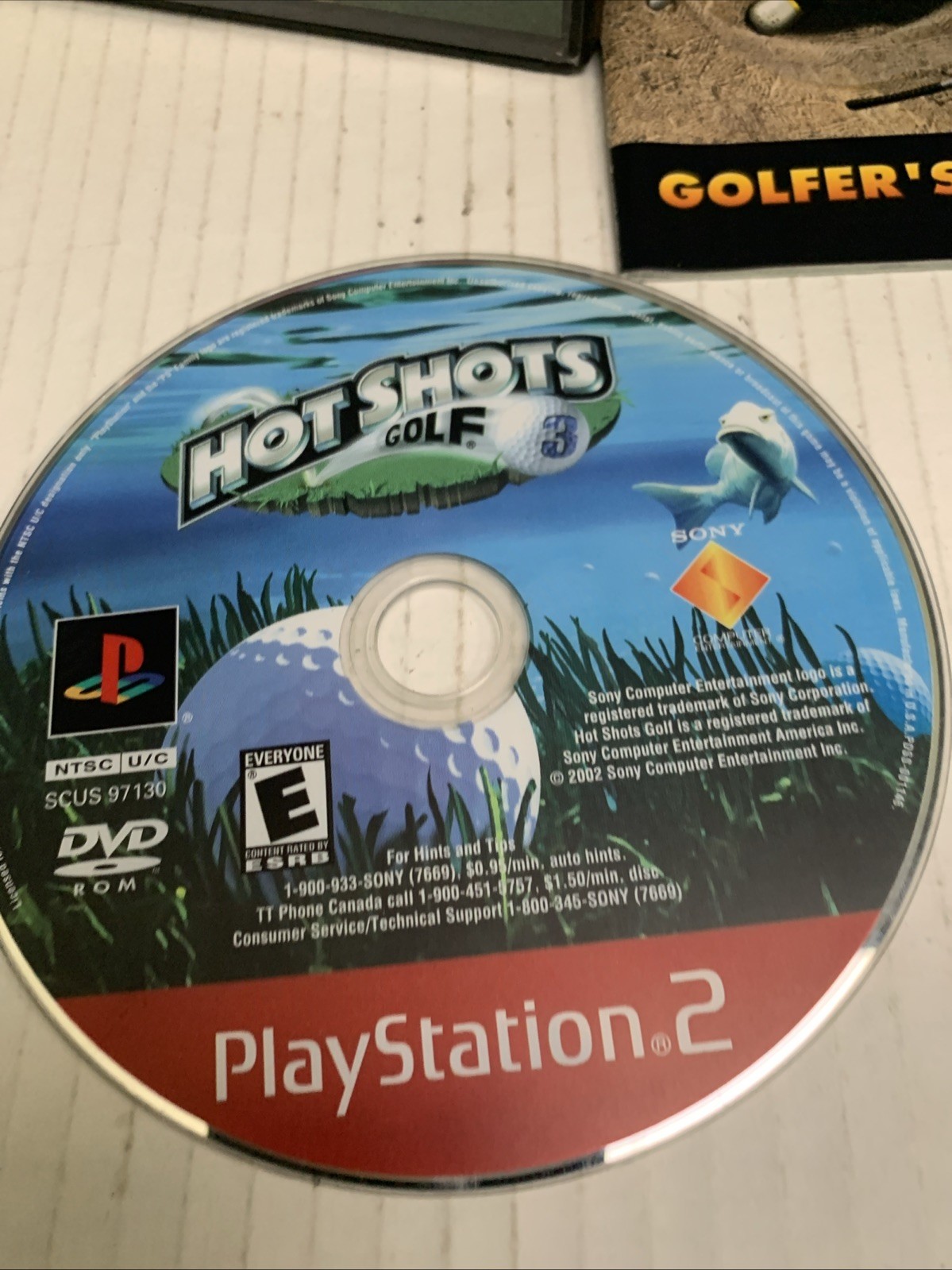 Mint Condition Hot Shots Golf 3 (Sony PlayStation 2 PS2) Compete More In Store