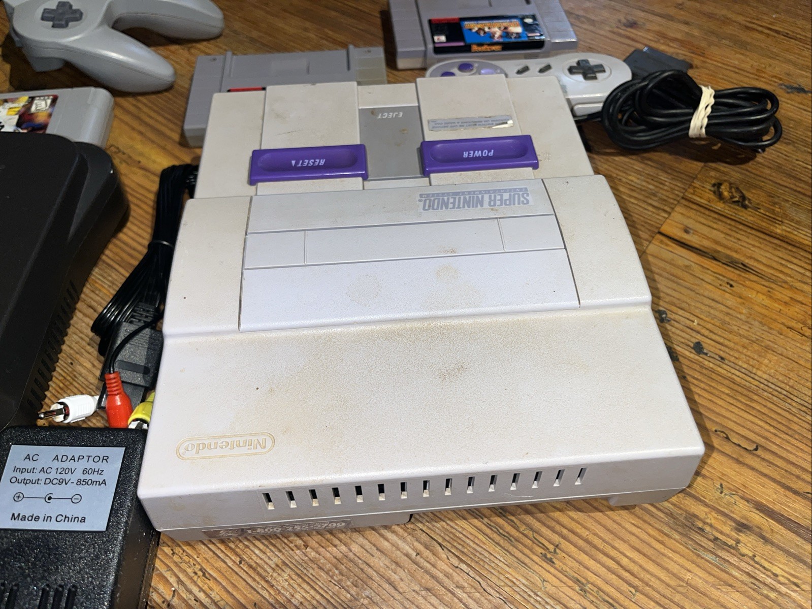 Super Nintendo SNES + N64 Nintendo 64 Bundles – Both Tested And Working