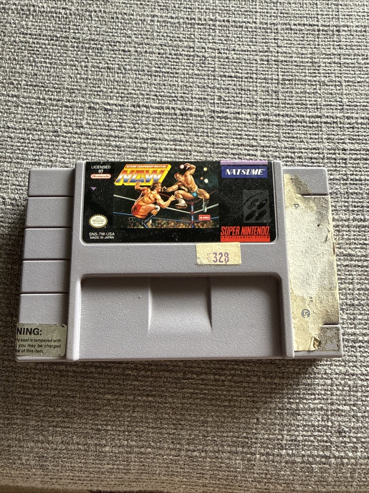 Natsume Championship Wrestling (Super Nintendo Entertainment System, 1994) SNES