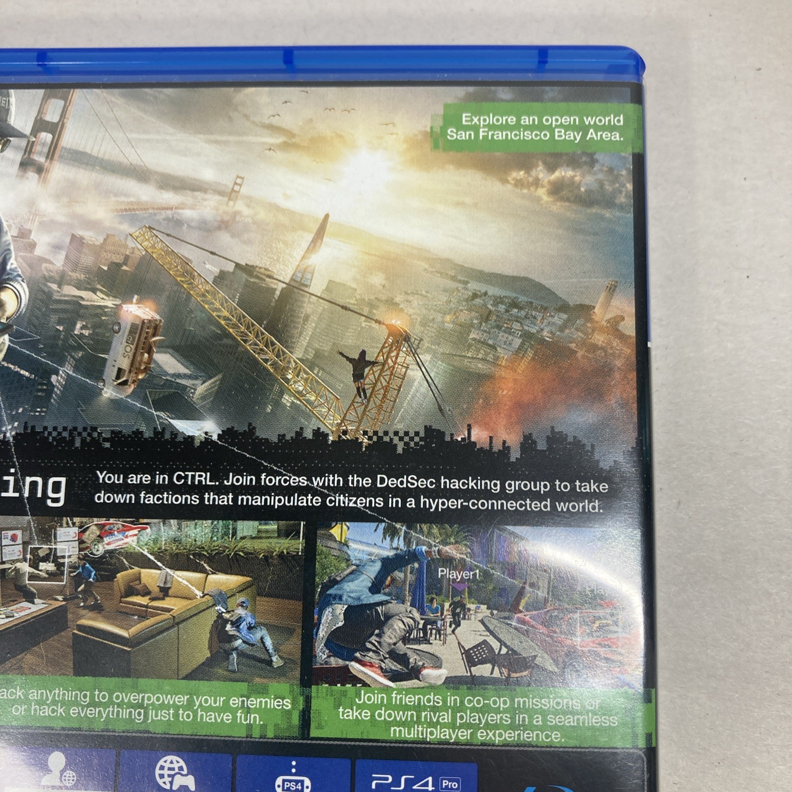 Watch Dogs 2 (Sony PlayStation 4, 2016) – TESTED & WORKING! Clean, Smoke Free.