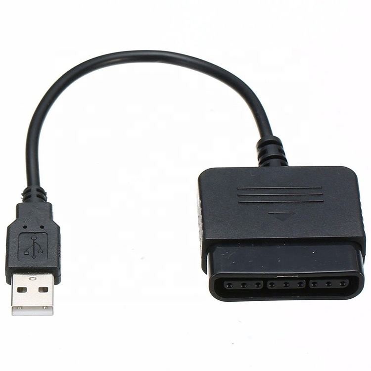 USB PS2 To PS3 PC Controller Adapter Converter Cable For Sony PlayStation 1 2 3!