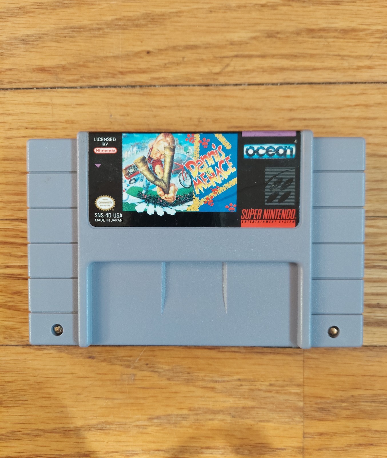Dennis The Menace – SNES Game Action & Adventure Cartoon, Works, Fast Shipping!