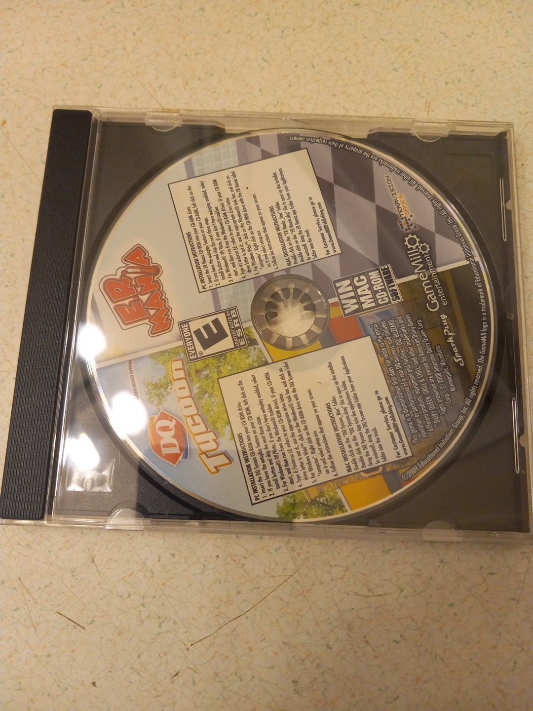 DQ Tycoon and E.R. Mania (PC CD-Rom, 2009) 2 in 1 Complete