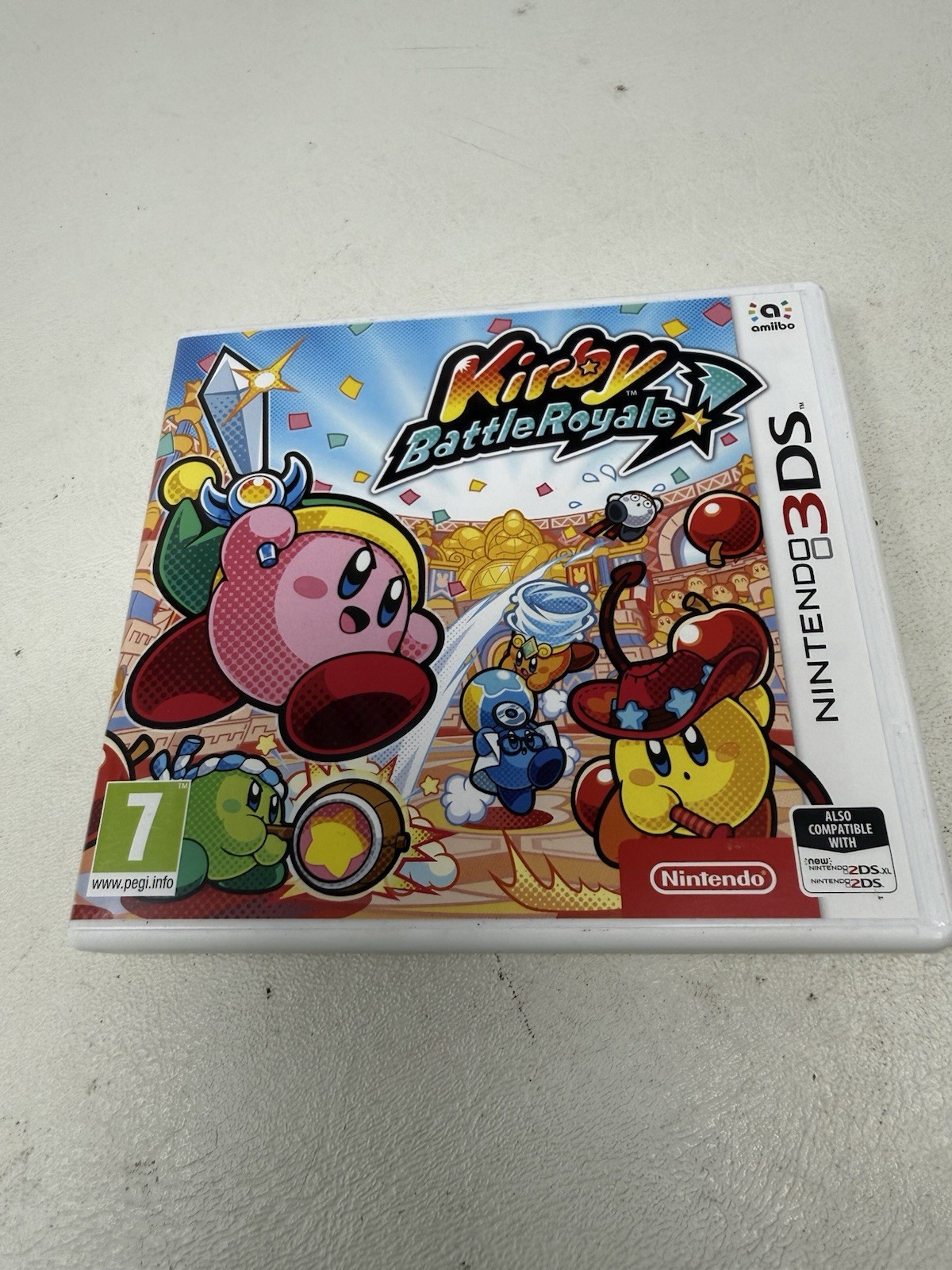 Kirby Battle Royale Nintendo 3DS Pegi 7 European Region Lock