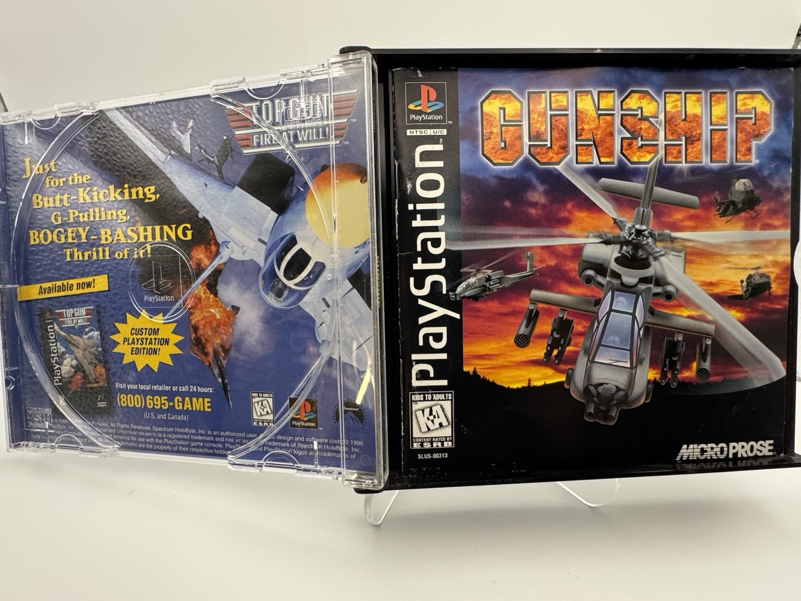 Gunship (Sony PlayStation 1, 1996) CIB | Complete | Tested