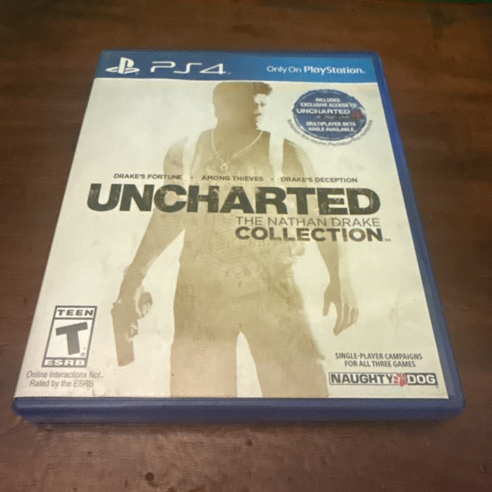 Uncharted The Nathan Drake Collection PS4 PlayStation 4 – Game Disc & Case