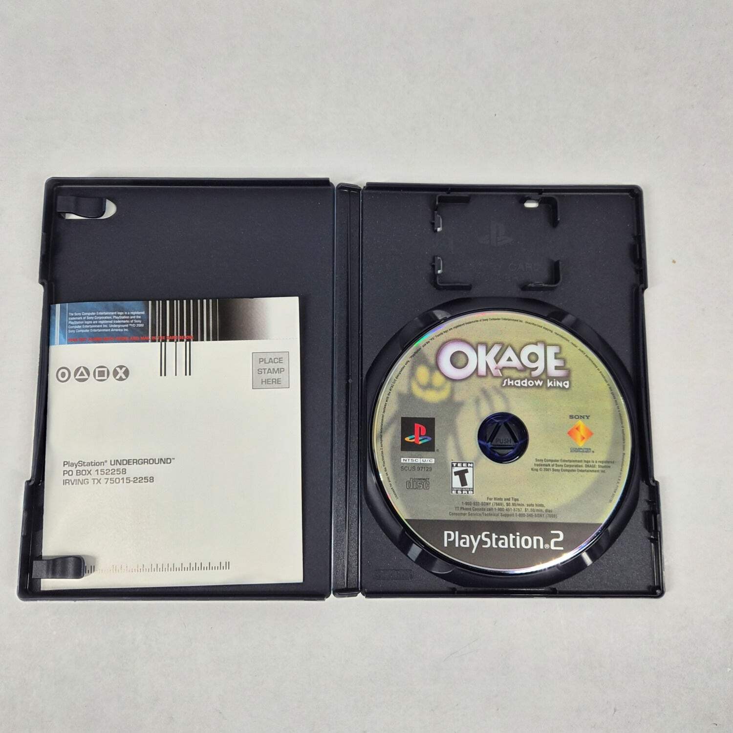 Okage Shadow King (Sony PlayStation 2 PS2, 2001)