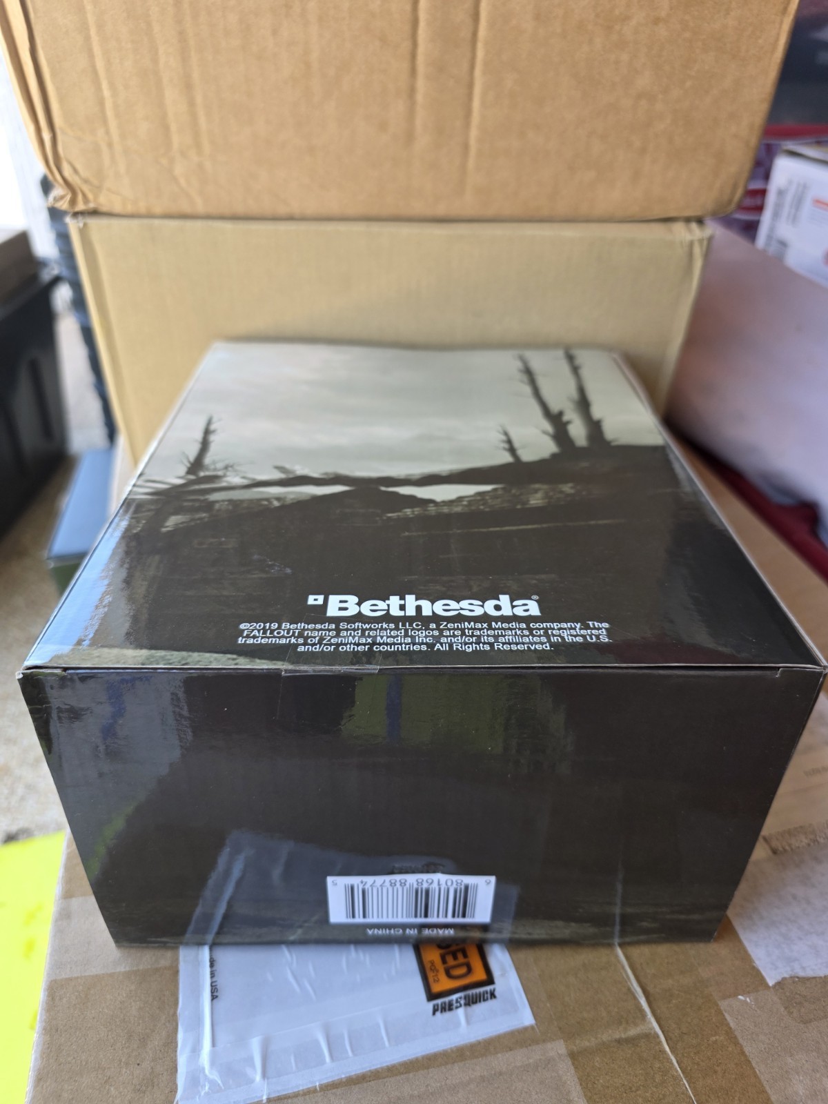 Thinkgeek Exclusive Bethesda Fallout Dogmeat Statue New