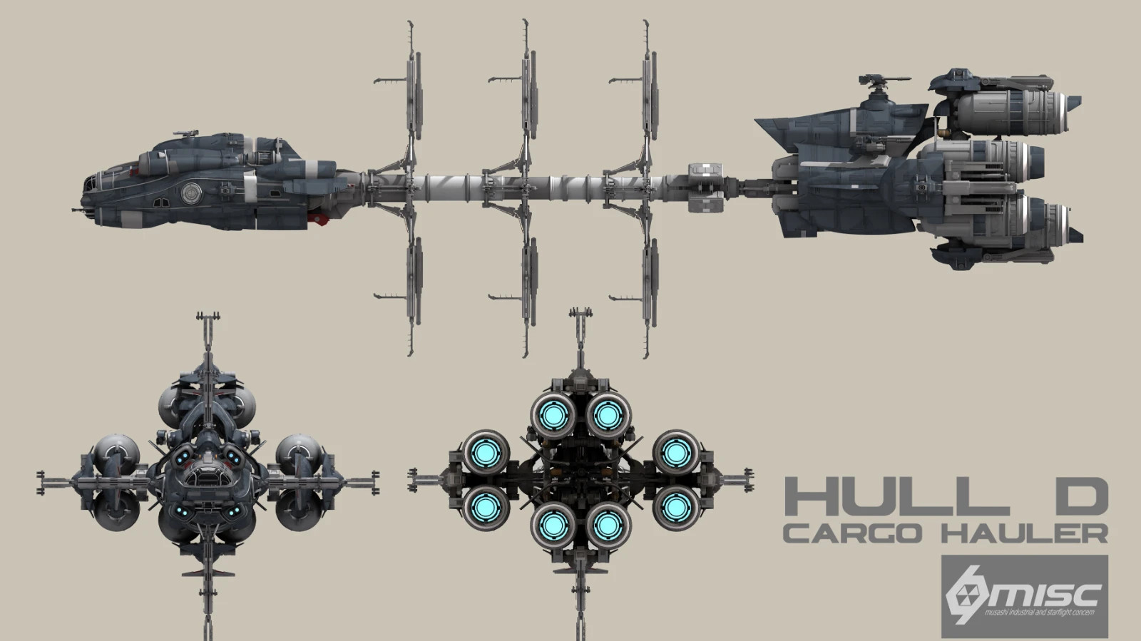 Star Citizen Hull D LTI Lifetime Insurance – Space Vendor
