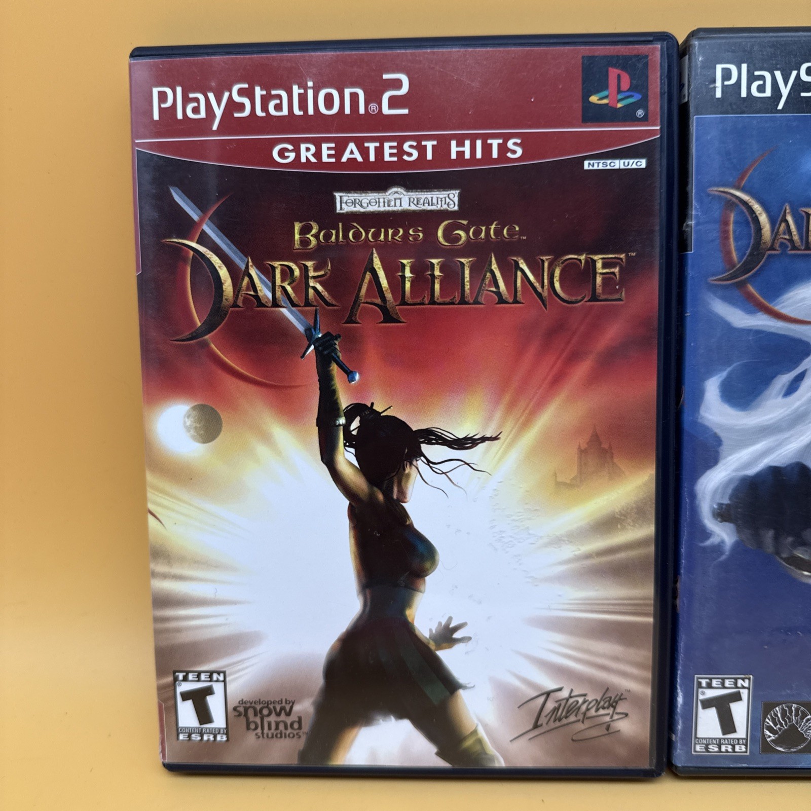 Baldur’s Gate Dark Alliance 1 & 2 – PS2 Game Bundle – CIB – Tested & Working