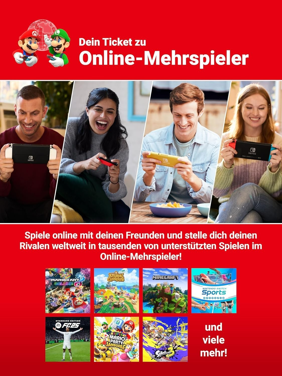 Nintendo Switch Online Individual Membership 12 Months US United States