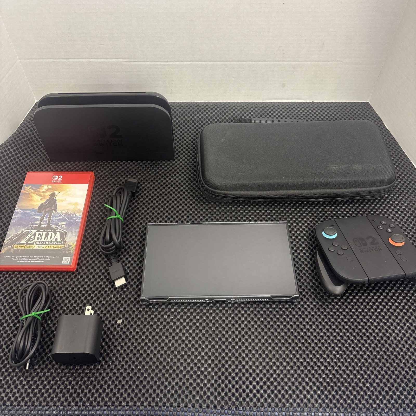 Nintendo Switch 2 Console Gaming System BEE‑001 Black w/Dock & ZELDA Breath