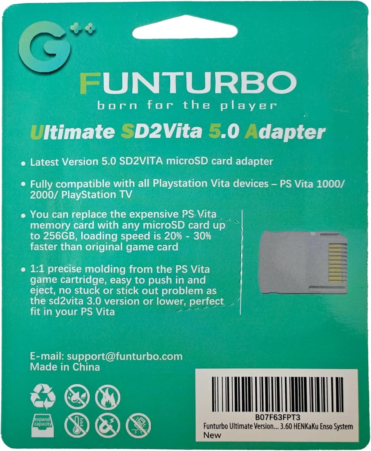 Ultimate Version SD2Vita 5.0 Adapter for PS Vita – Boost Performance & Capacity