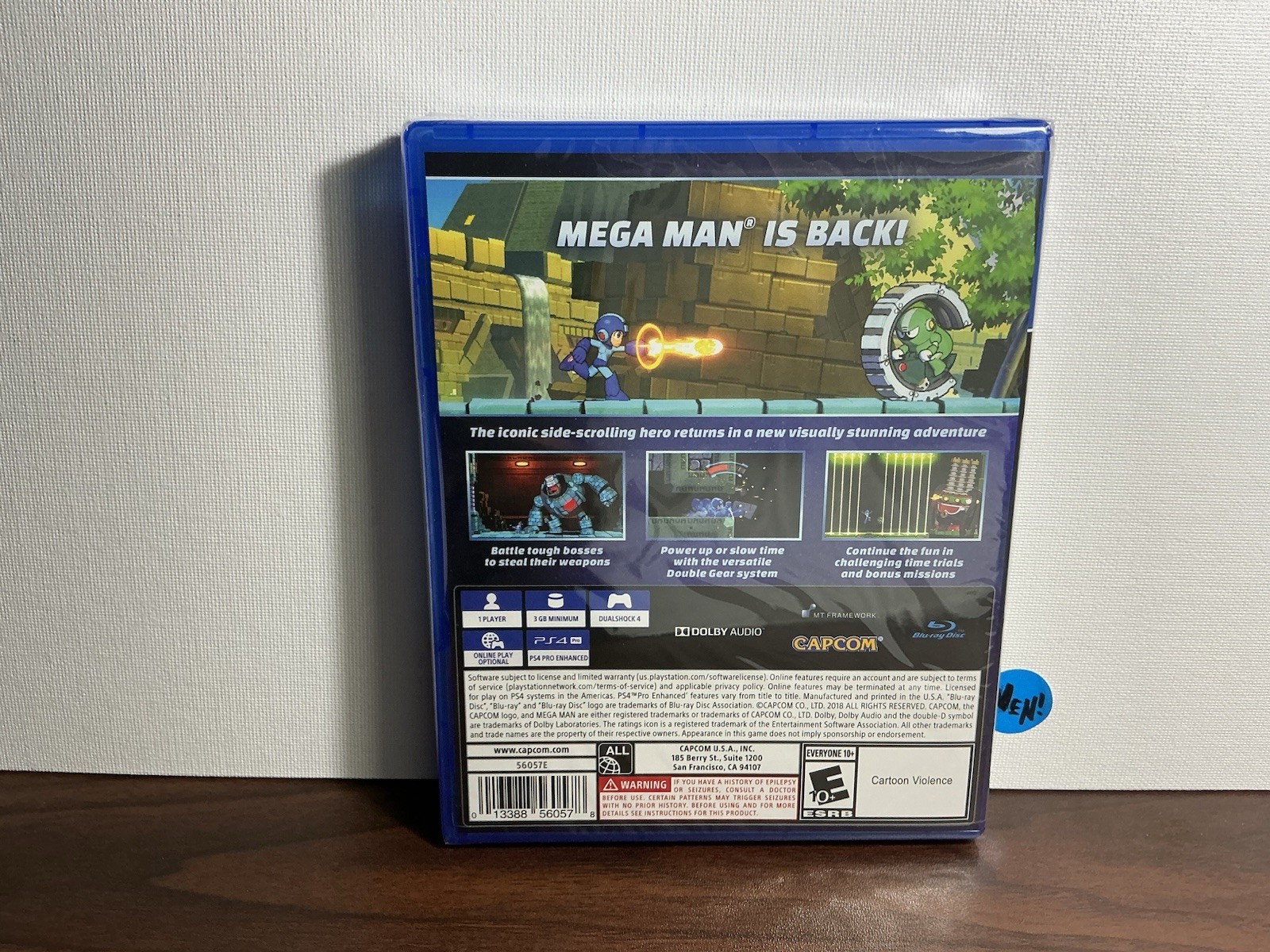 Megaman 11, PlayStation 4 (PS4) Capcom, Sony, Near Mint [Brand New]