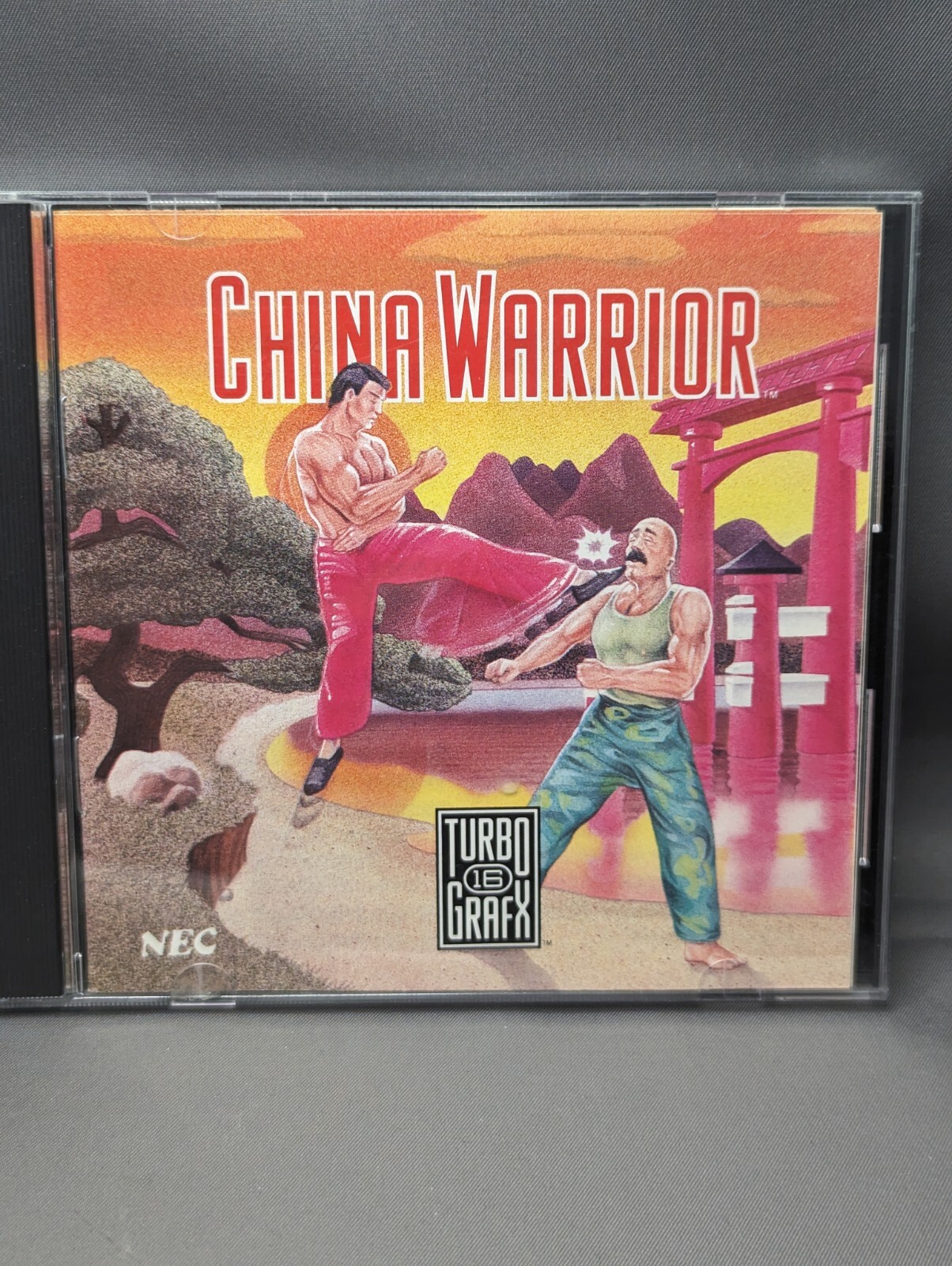 China Warrior TurboGrafx 16 CIB complete with box and manual