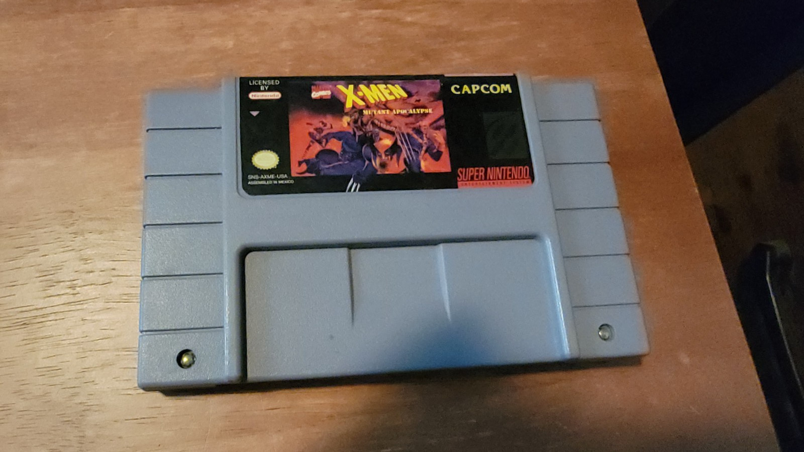 X-Men Mutant Apocalypse (Super Nintendo SNES 1994) Good